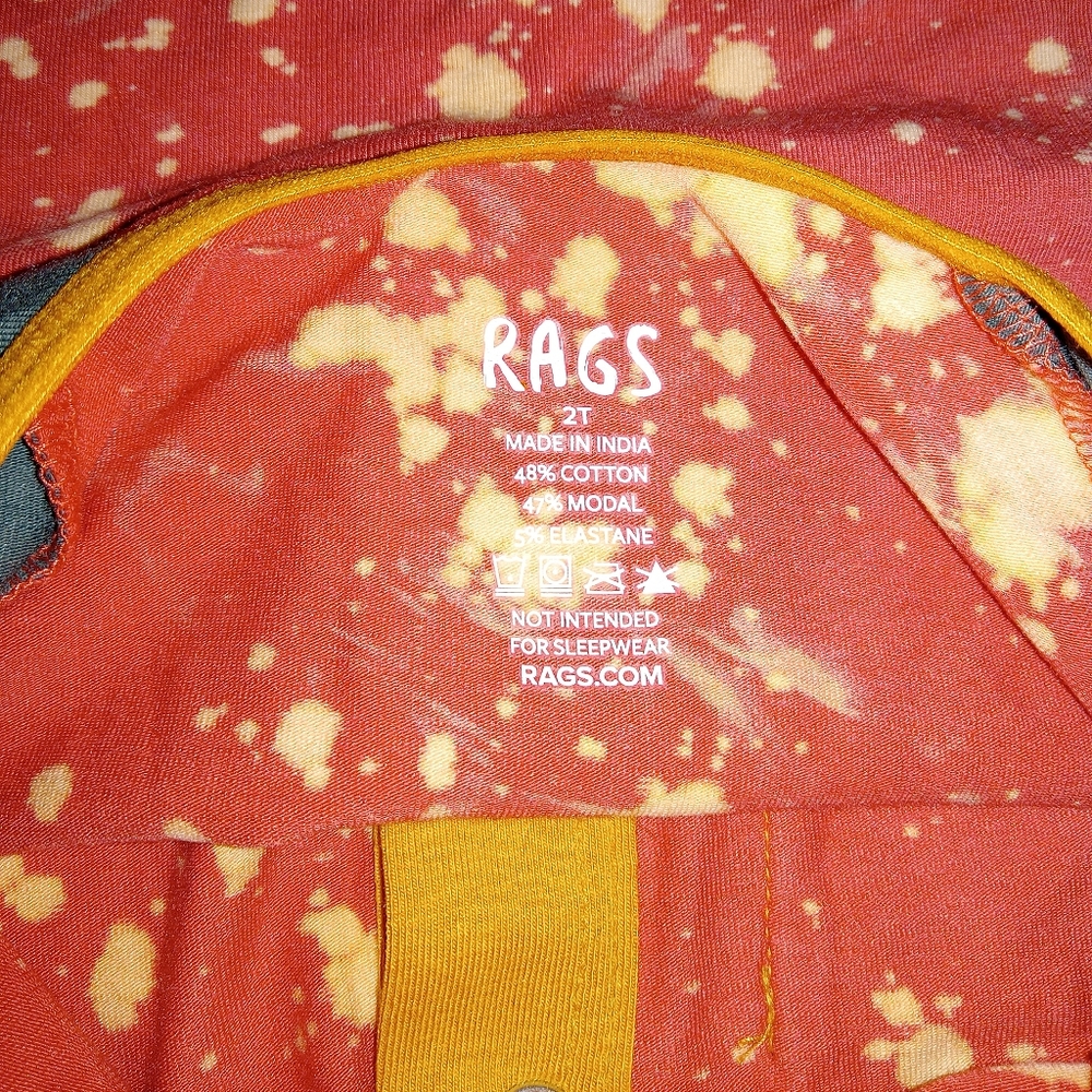 Nwt 2t Rags romper - Picture 4 of 4